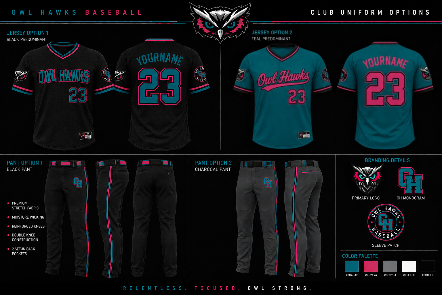 OHB Club Team Game Jerseys and Pants